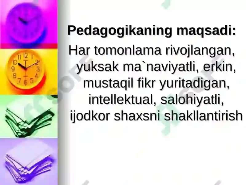 Pedagogika shaxs tarbiyasi va rivojlanishi 5