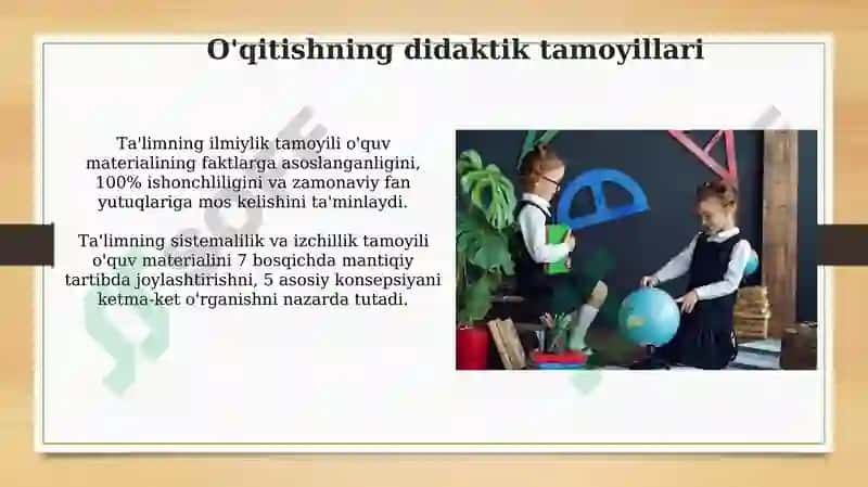 Kar bolalar maktabida taʼlim tamoyillari va metodlari 6