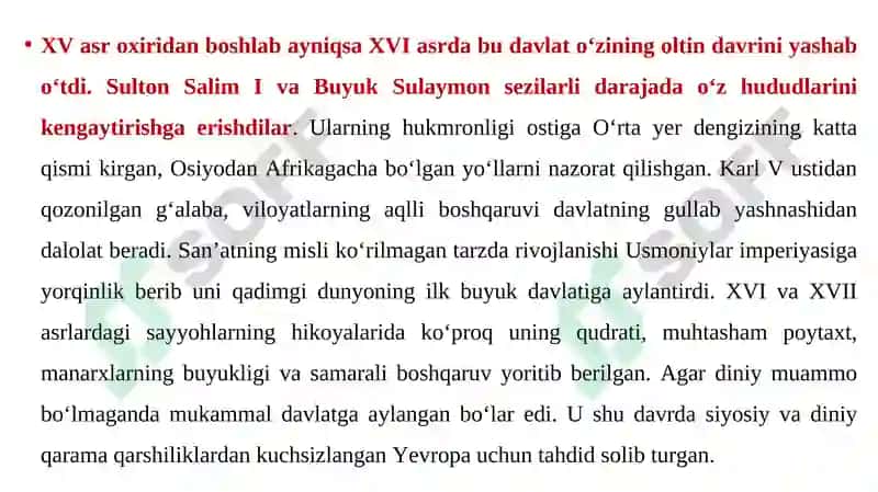 Usmoniylar Davlati 6