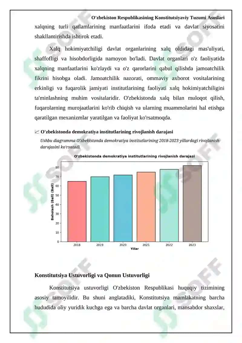 O'zbekiston Respublikasining Konstitutsiyaviy Tuzumi Asoslari 6
