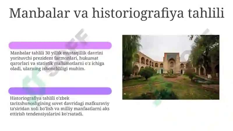 Oʻzbekistonning eng yangi tarixi 6