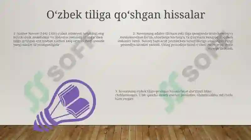 Alisher Navoiy - O'Zbek Adabiy Tilining Asoschisi 6