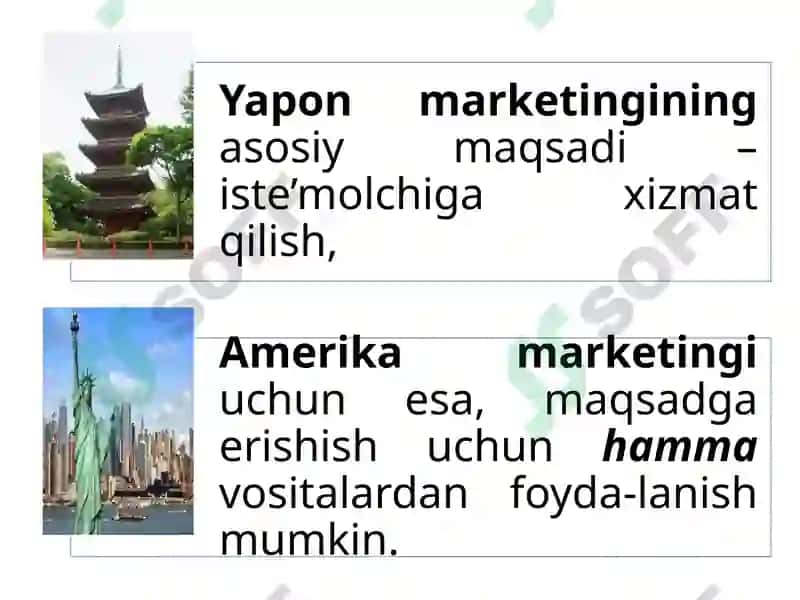 Marketingni rivojlanish evolyutsiyasi va konsepsiyasi 6