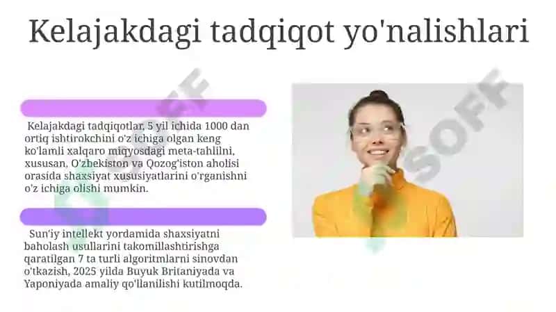 Shaxsni tadqiq etishning bosqichlari 6