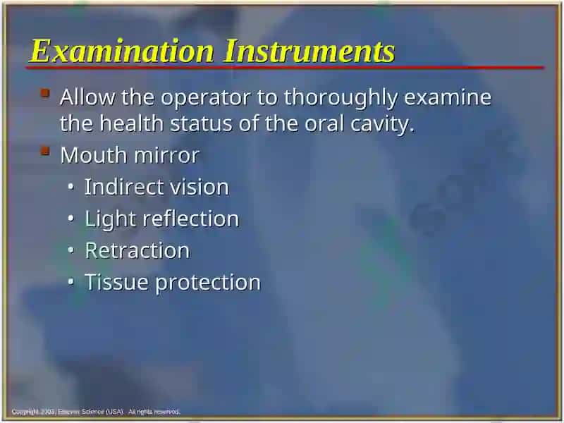 Dental Hand Instruments 6