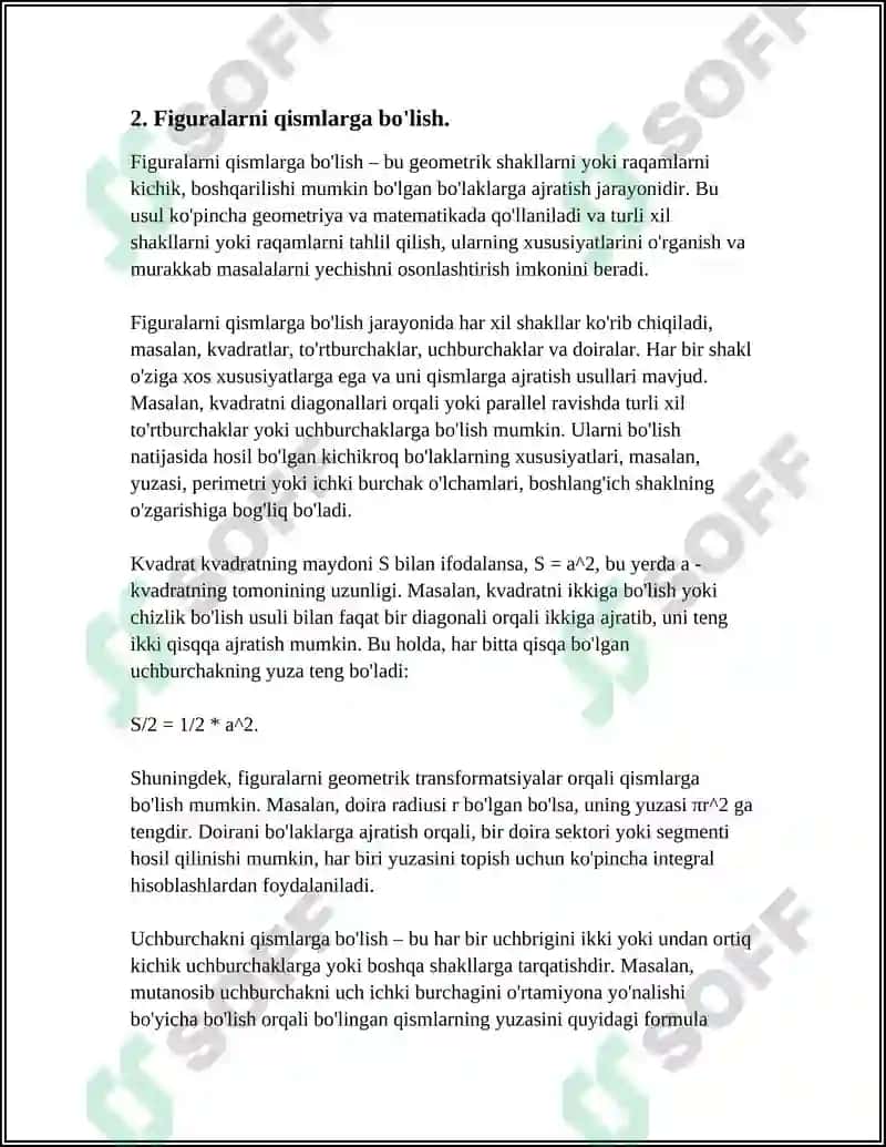 Figuralarni farqlash 6