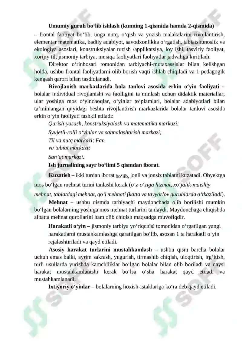 "Ilk qadam" davlat oʻquv dasturi 6