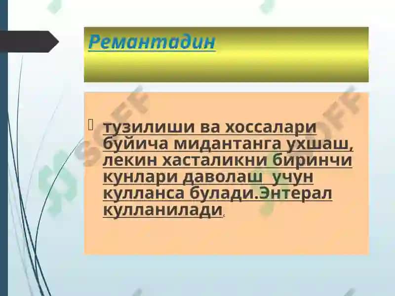 Вирусларга карши воситалар 6