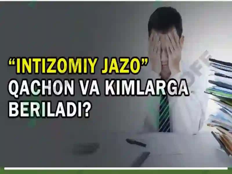 Xodimning intizomiy javobgarligi 6