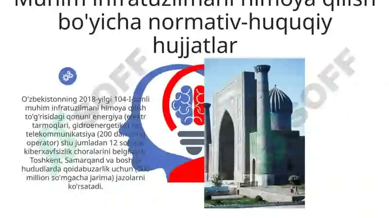 Oʻzbekistonda axborot xavfsizligining manaviy va huquqiy asoslari 6