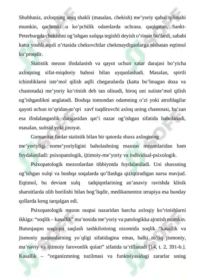 Xulqi og'ishgan bolalar psixologiyasi kursi 6