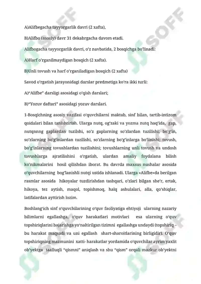 SAVOD OʻRGATISH TAYYORLOV DAVRIDA OʻYINLARDAN FOYDALANISH 6