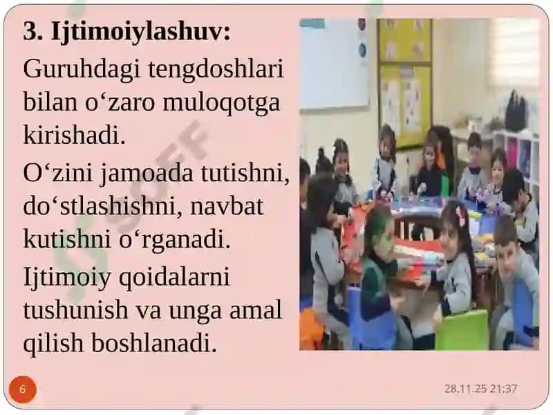 Maktabgacha tarbiya davri psixologiyasi 6