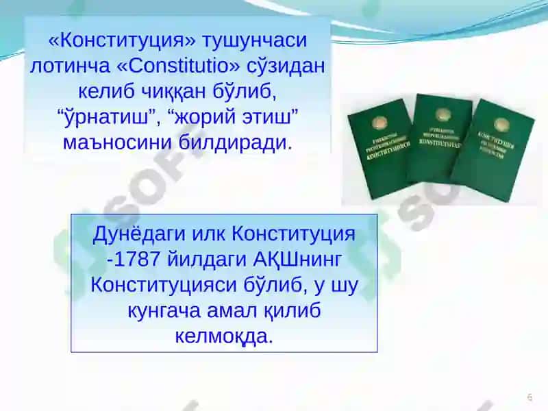 Конституция 6
