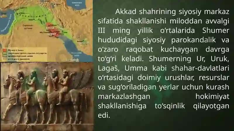 Akkad davlatining yuksalishi 6