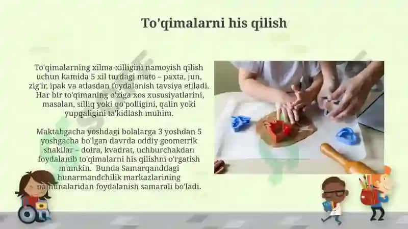Maktabgacha yoshdagi bolalarni applikatsiya ishlariga o'rgatish 6