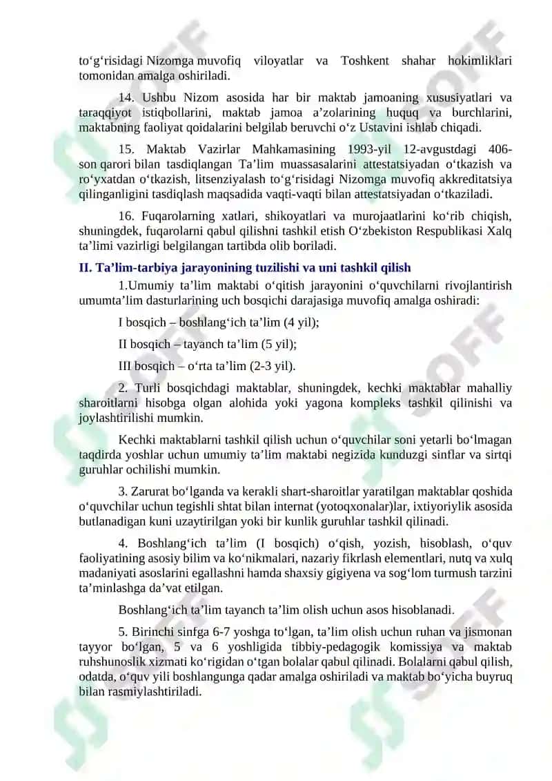 Iqtisodiyot (real sektor) ta‘lim yo`nalishi 6