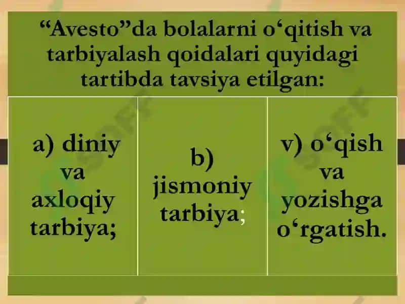 QADIMGI DAVRLARDAN ERAMIZNING XII ASRLARIGACHA OʻQITUVCHILIK FAOLIYATI TOʻGʻRISIDA IJTIMOIY QARASHLAR 6