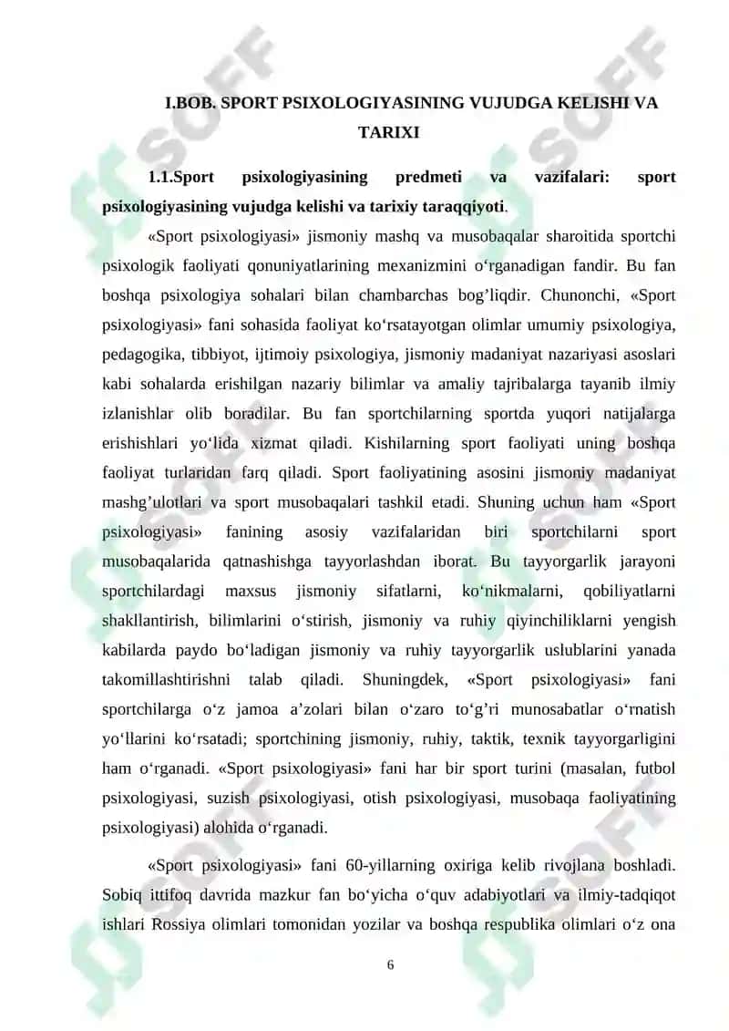 SPORT PSIXOLOGIYASINING VOLEYBOLCHILARGA TA’SIRI 6