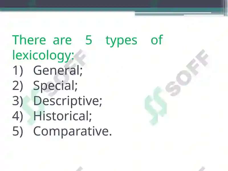 LEXTURE ILEXICOLOGY AS A BRANCH OF LINGUISTICS.INTRODUCTION 6