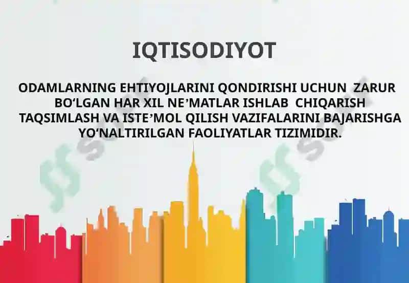 Iqtisodiy savodxonlik asosi 6