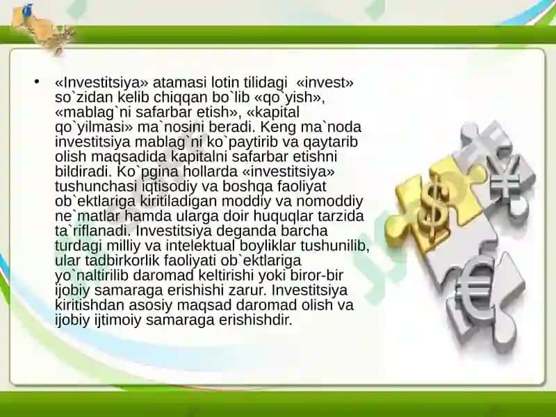 Investitsiya 6