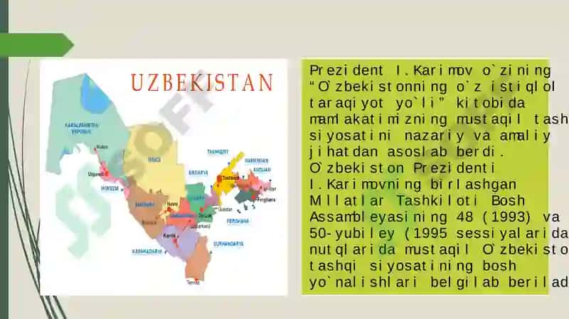 O‘zbekiston va jahon hamjamiyati 6