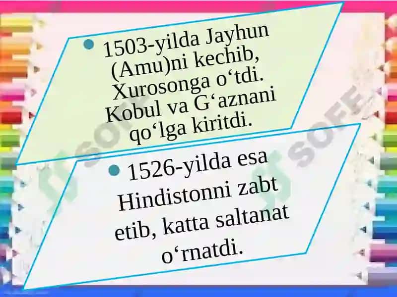 Zahiriiddin Muhammad Babur 6