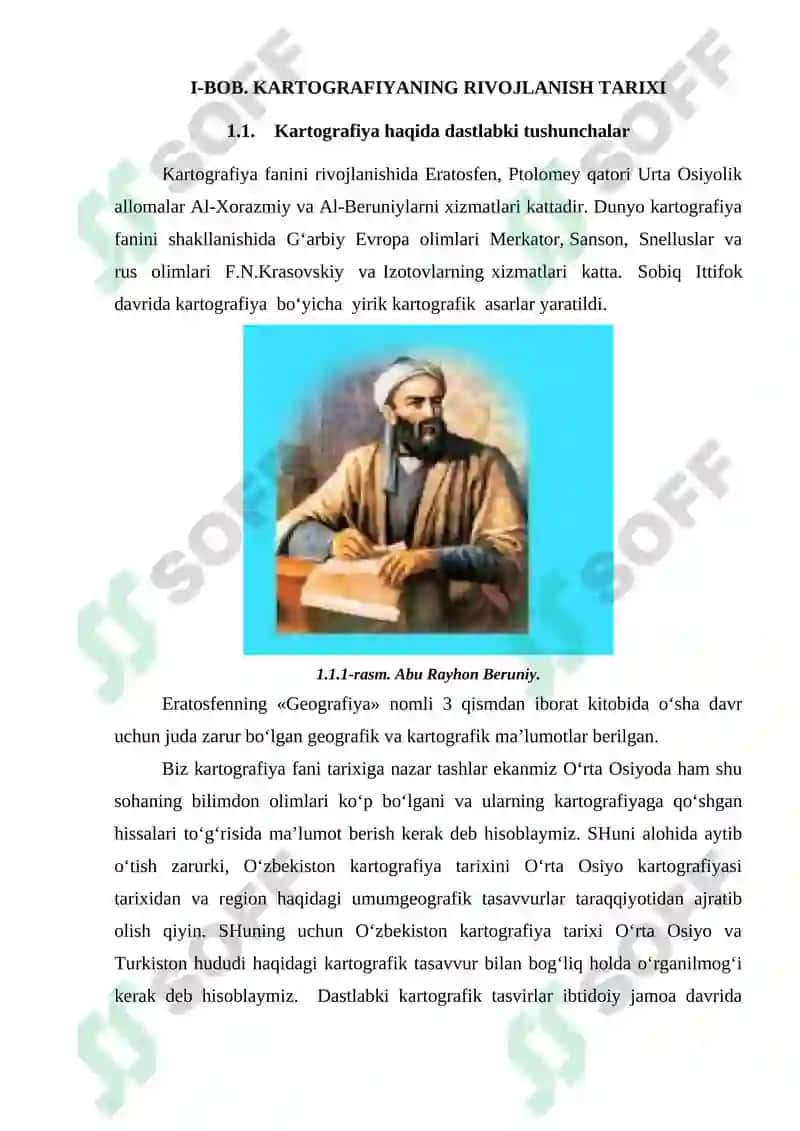 TARIXIY KARTALARNI TAHLIL QILISH VA O’RGANISH 6