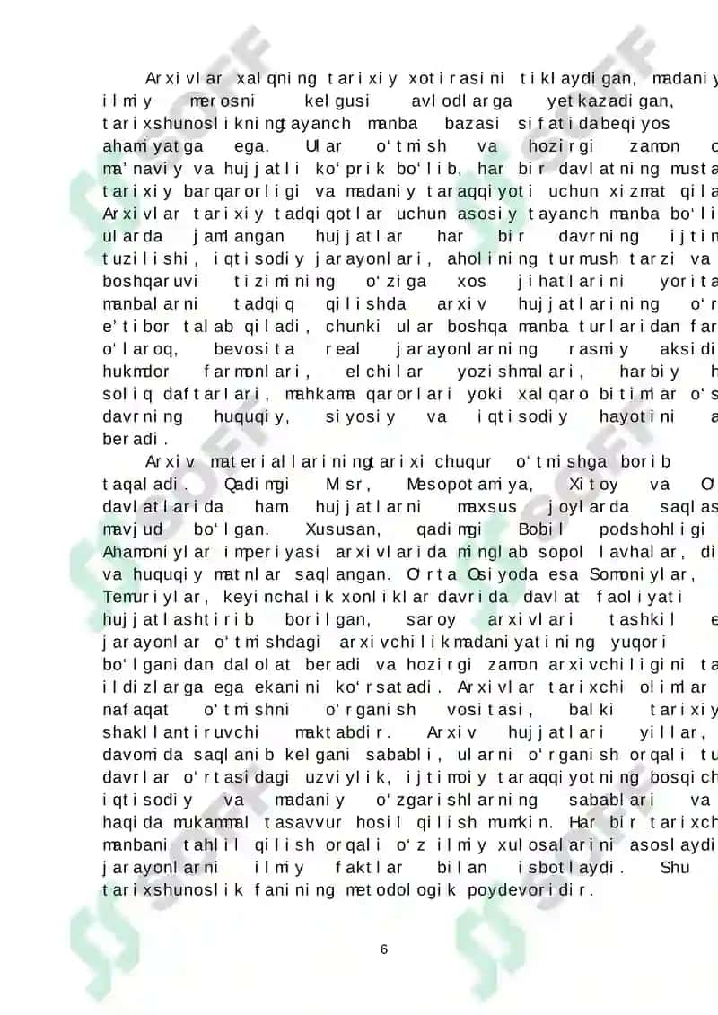 Arxiv ishlarini raqamlashtirish jarayonida axborot texnologiyalarining roli 6