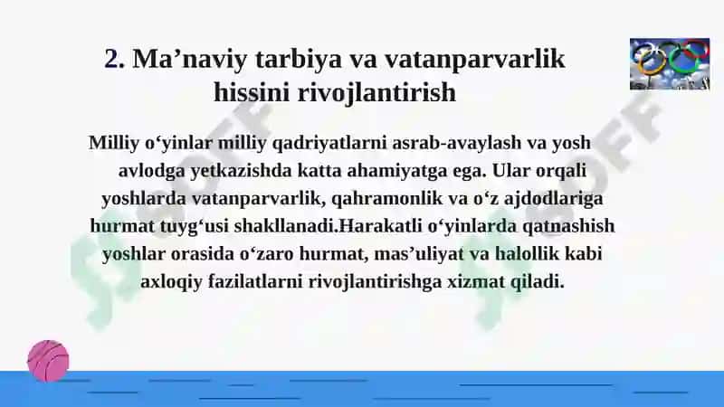 Milliy va harakatli o‘yinlar o‘qitish metodikasi 6