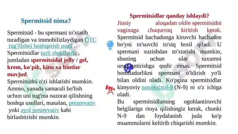 Kontraseptiv vositalarning zamonaviyusullari 6