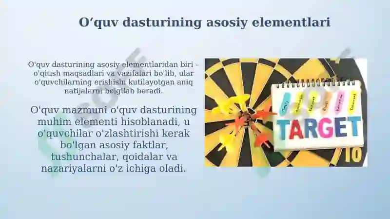 Boshlang'ich ta'limning maqsadi va vazifalari 6