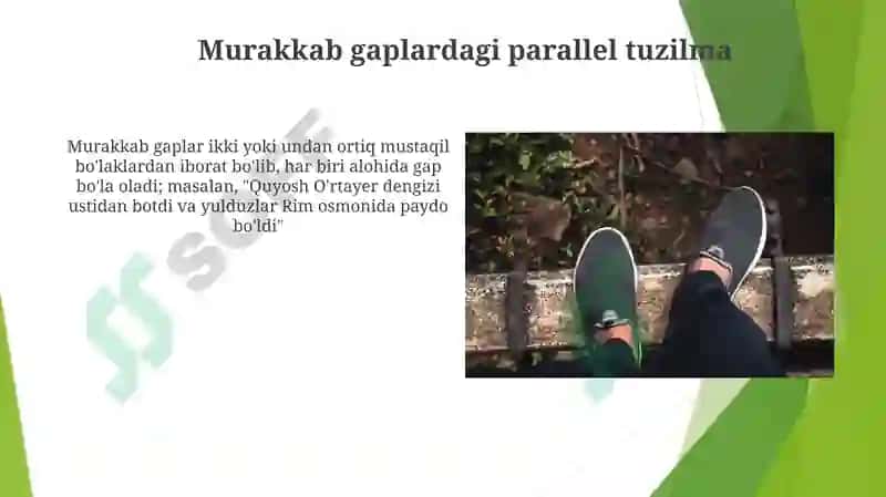 Murakkab gaplar 6