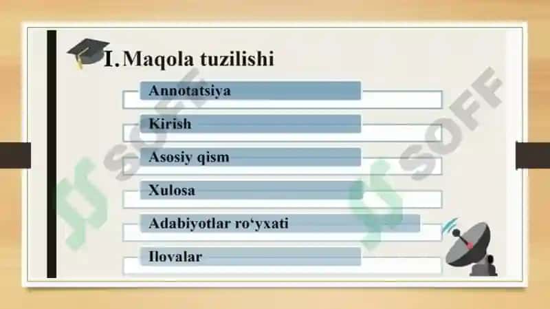 Ilmiy maqola qanday yoziladi? 6