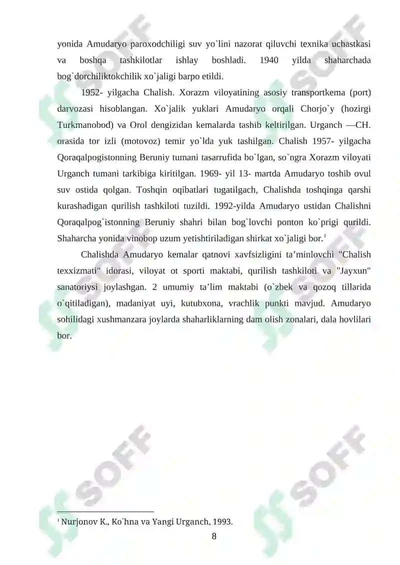 “URGANCH TUMANI HUDUDIDA JOYLASHGAN FERMER XO’JALIGI YER KADASTR HUJJATLARINI RASMIYLASHTIRISH” 6