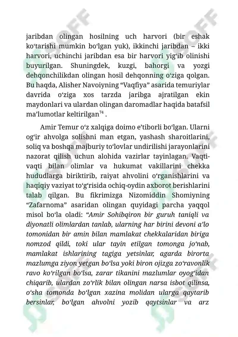 A.TEMURNING IJTIMOIY-IQTISODIY QARASHLARI 6