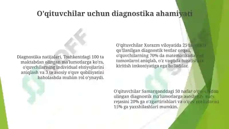 Ta'lim Diagnostikasi 6