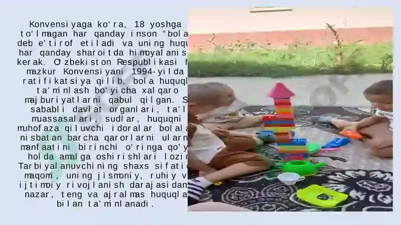 Bolahuquqlarinihimoyaqilishgaqaratilgandavlatsiyosat 6
