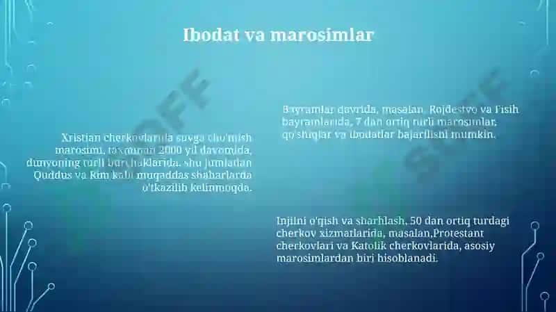 Xristian dini haqida 6