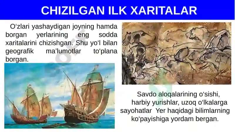 GEOGRAFIK KASHFIYOTLAR VA HOZIRGI ZAMON GEOGRAFIYASI 6