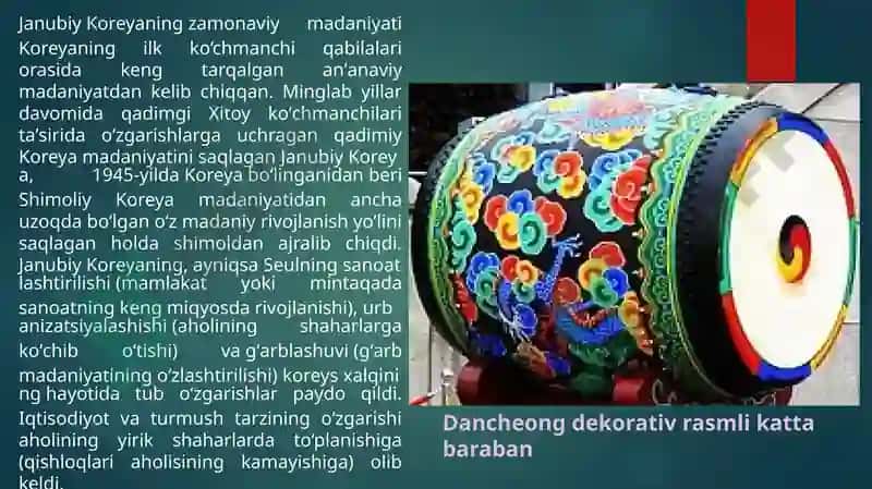 Koreya madaniyati 6