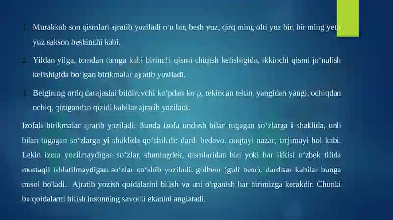 IMLO QOIDALAR USTIDA ISHLASH 6