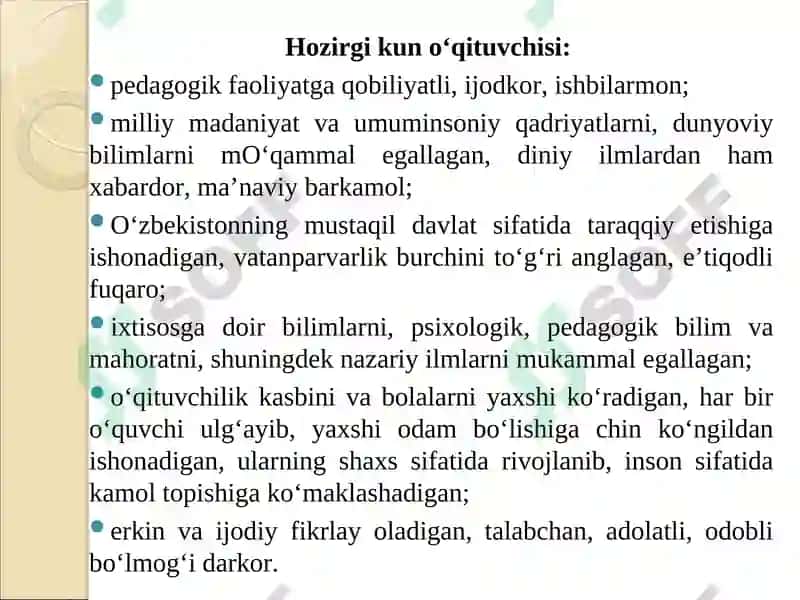PEDAGOGIK MAHORAT HAQIDA TUSHUNCHA 6