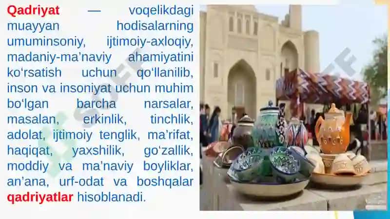 Qadriyatlar Falsafasi (Aksiologiya) 6