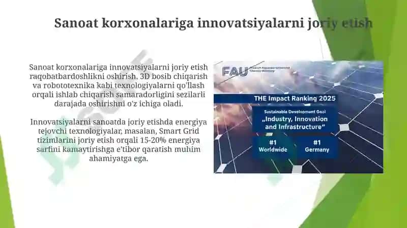 Innovatsiyalarni joriy etish 6