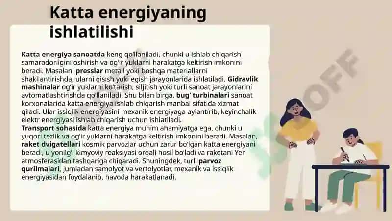Katta energiya va bosim bilan ishlovchi uskuna,qurulmalar va idishlarning turlari va guruhlanishi 6