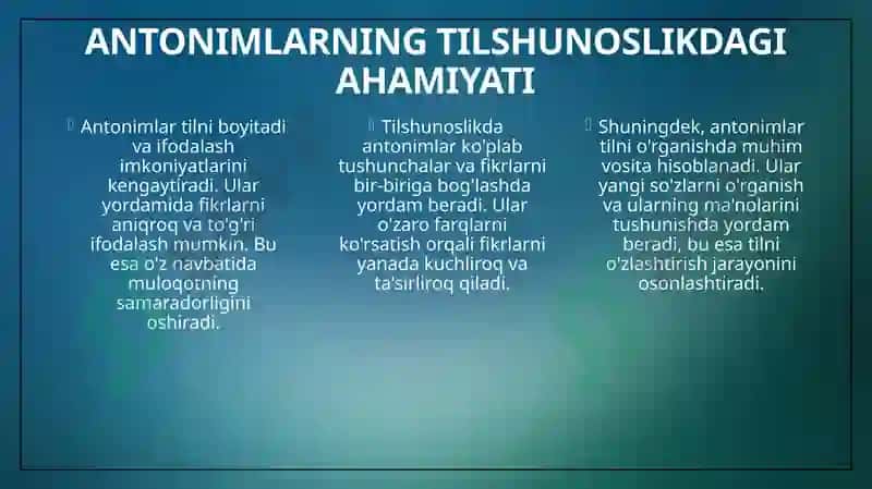 Soʻzlarning shakli va tuzilishi 6