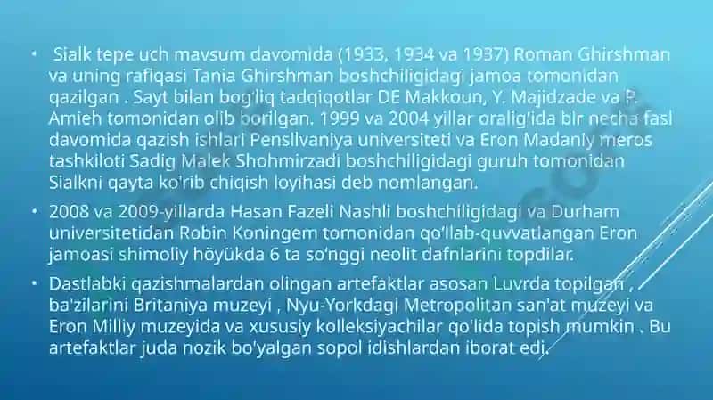 O‘rtasharqning eneolit davriyodgorliklari 7