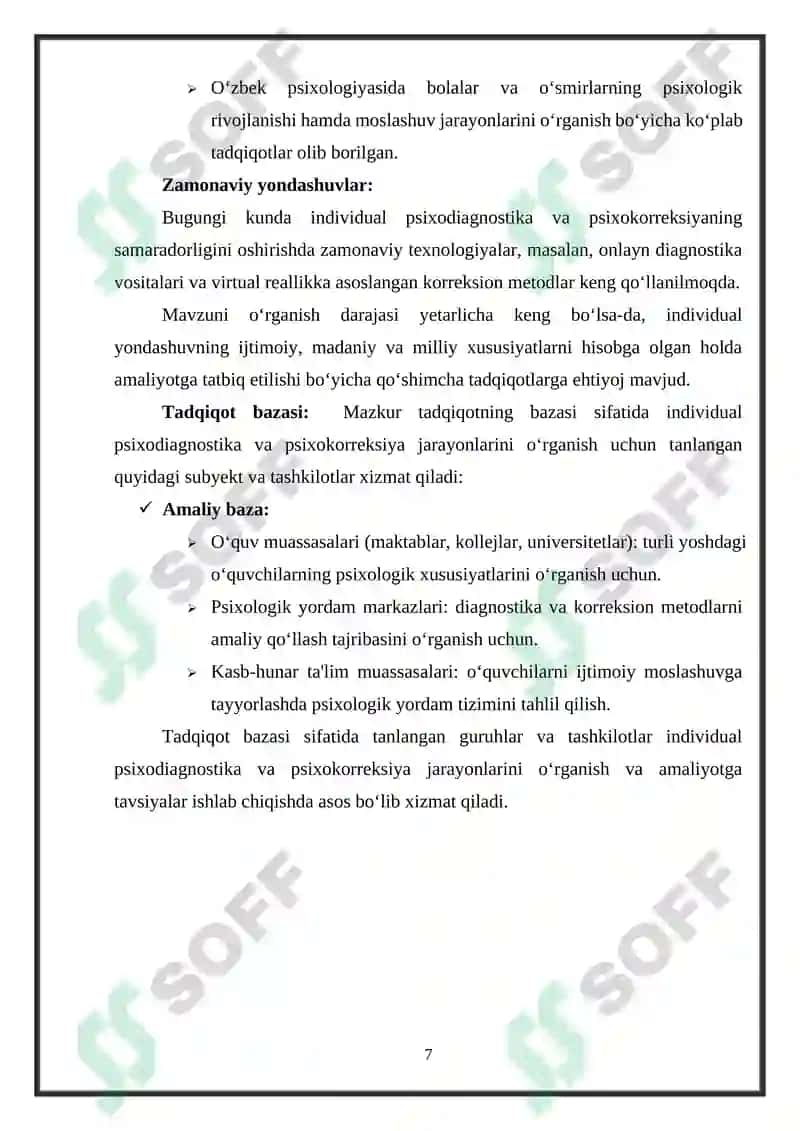 Induvidal pisixadiagnostika pisxakarekksiyaning axamiyati 7